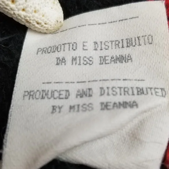 Vintage Miss Deanna cropped Angora zip sweater M - Picture 8 of 8